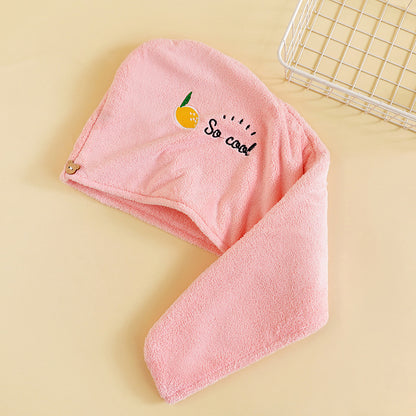 1pc Hair Towel Wrap For Women, Microfiber Hair Turban For Wet Hair Reversible Hair Drying Towel Wrap For Curly Long Thick Hair Anti Frizz Double Layer