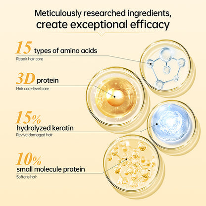 8 Seconds Hair Mask Professional Keratin Cream Smoothing Straightenig Soft Damaged Frizz Hair Care Product