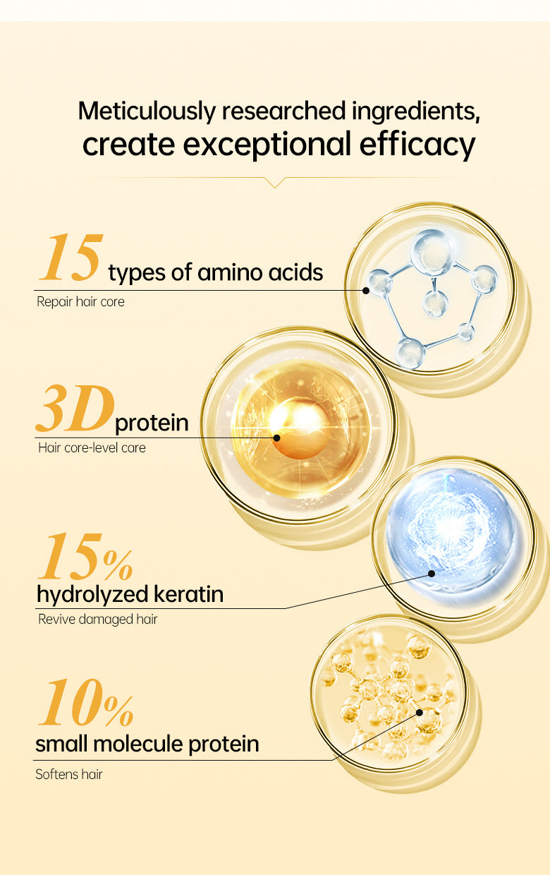 8 Seconds Hair Mask Professional Keratin Cream Smoothing Straightenig Soft Damaged Frizz Hair Care Product