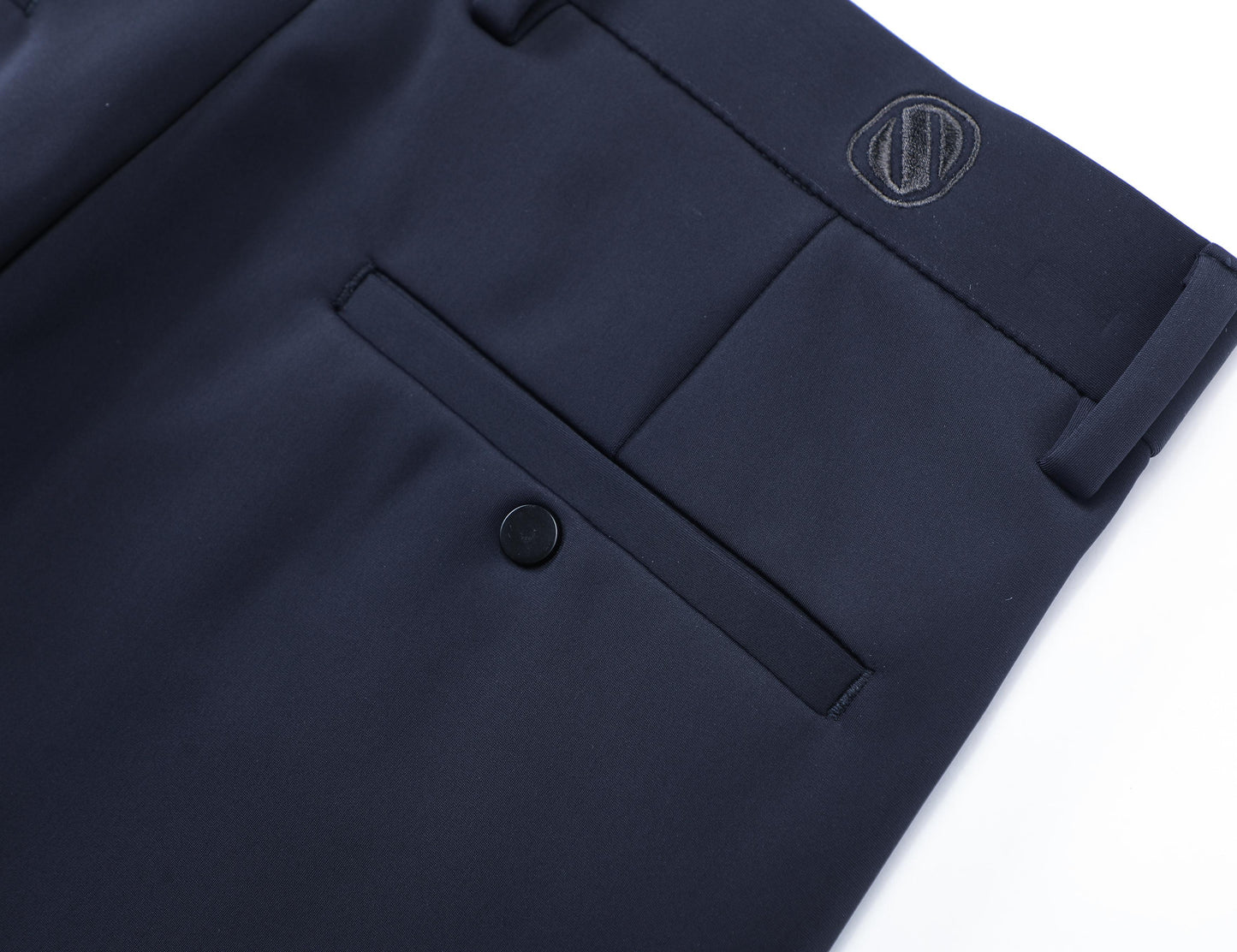 Men's Warm Thick Stretch Dress Pants for Fall/Winter Business Formal Wear