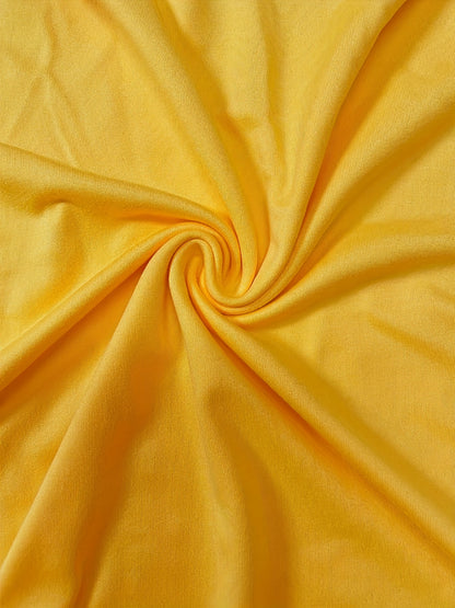 Plus Size Casual Outfits Two Piece Set, Women's Plus Colorblock Long Sleeve Round Neck Top & Pants Outfits 2 Piece Set