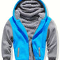 Boys Sherpa Lined Hoodie Kids Fleece Sweatshirt Full Zip Hooded Jacket
