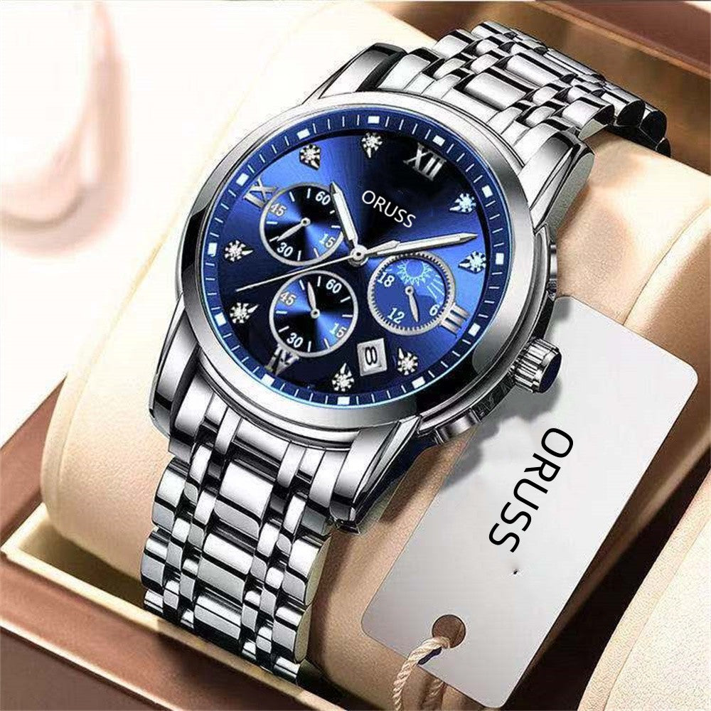 [Low-priced Products, Relax Appearance Requirements Appropriately] Personalized Men's Watches High-end Fashion Versatile Waterproof Luminous Low-priced Clearance Student Men's Watches