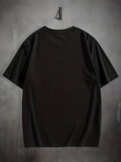 Stylish Basketball Player Pattern Print Men's Comfy Chic T-shirt, Graphic Tee Men's Summer Outdoor Clothes, Men's Clothing, Tops For Men, For Halloween