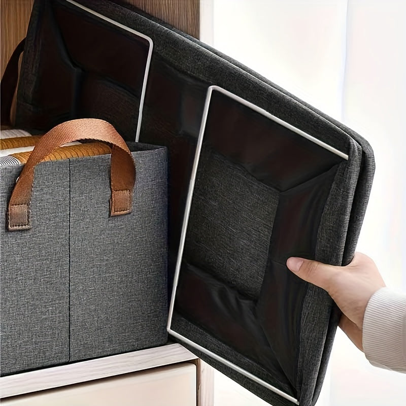 Foldable Storage Box, Closet Packing Cube & Organizer for Clothes, Wardrobe, Household, Pants Container