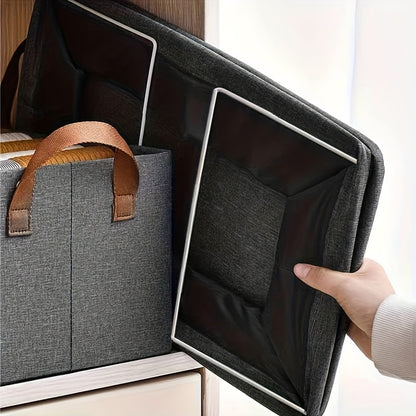 Foldable Storage Box, Closet Packing Cube & Organizer for Clothes, Wardrobe, Household, Pants Container