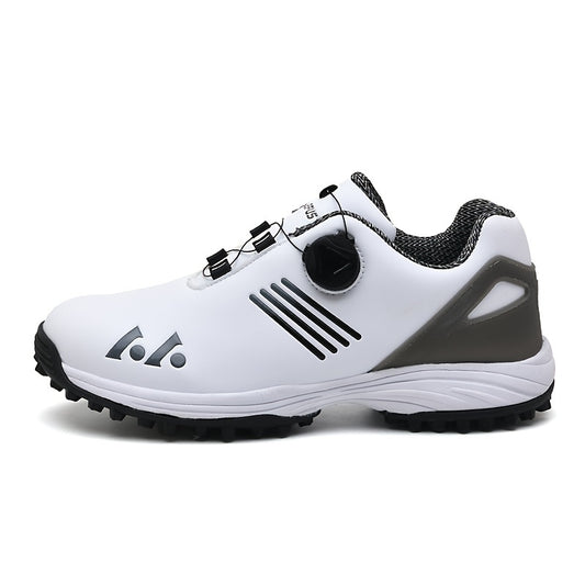 [LEFUS Golf Shoes] LEFUS Non-Slip Men's Golf Shoes - Breathable, Comfortable, Rotating Buckle Closure for All Seasons