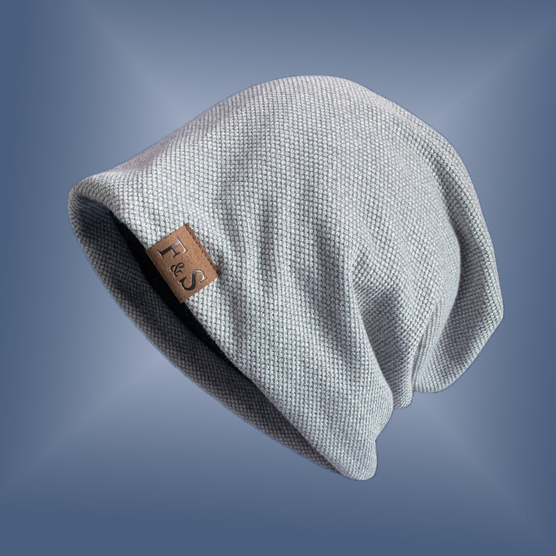 Long and Oversized Unisex Slouch Beanie Cap - Lightweight, Woven Polyester, Toggle Closure, Perfect for Summer and Winter, New Year Gift Idea, Urban Theme, Inelasticity Suitable