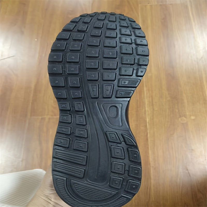 Men's Lace-up Sneakers - Athletic Shoes With Air Cushion - Shock-absorbing And Breathable - Running Basketball Workout Gym