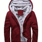 Winter Jacket Men's Fleece Casual Cardigan Autumn And Winter Warm Hooded Thick Jacket 2023 New Trend