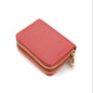 Stylish Womens Double Zipper Wallet - Compact Short Card Holder with Large Capacity, Practical Coin Purse for Everyday Use