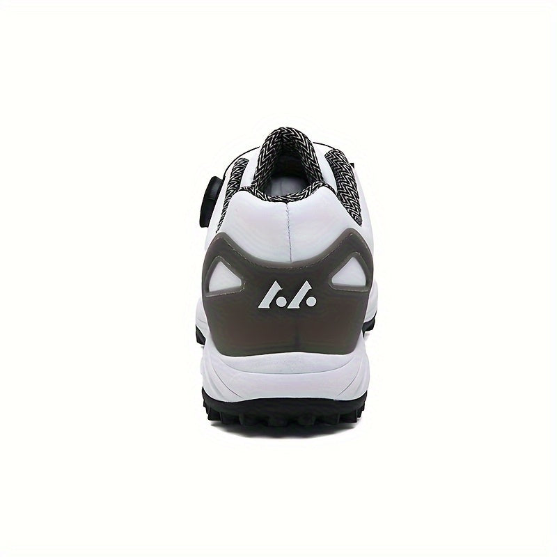 [LEFUS Golf Shoes] LEFUS Non-Slip Men's Golf Shoes - Breathable, Comfortable, Rotating Buckle Closure for All Seasons