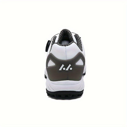 [LEFUS Golf Shoes] LEFUS Non-Slip Men's Golf Shoes - Breathable, Comfortable, Rotating Buckle Closure for All Seasons