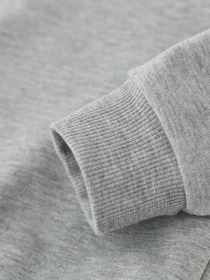 Letter ''PRAY'' Pattern Round Neck Sweatshirt For Girls, Daily Casual Party Long Sleeve Top Pullovers For Children Kids