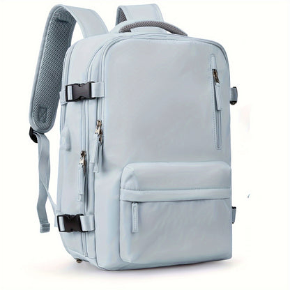 Large Capacity Multifunctional Leisure Backpack for Travel, with Dry Wet Separation Layer and Independent Shoe Compartment, and Anti-Theft Zipper Pocket, Lightweight and Portable, Suitable for Trave