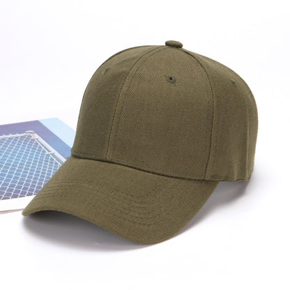 1pc Men's Solid Color Baseball Cap