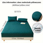 1pc waterproof mattress cover non-slip mattress cover hotel bedroom dormitory mattress protection cover simple solid color