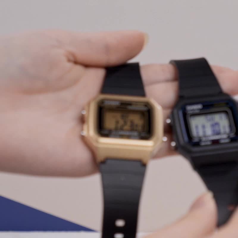 Casio Chronograph Sports Watch - Water Resistant 50M Digital Alarm Wrist Watch for Men and Women with Resin Strap and Electronic Features