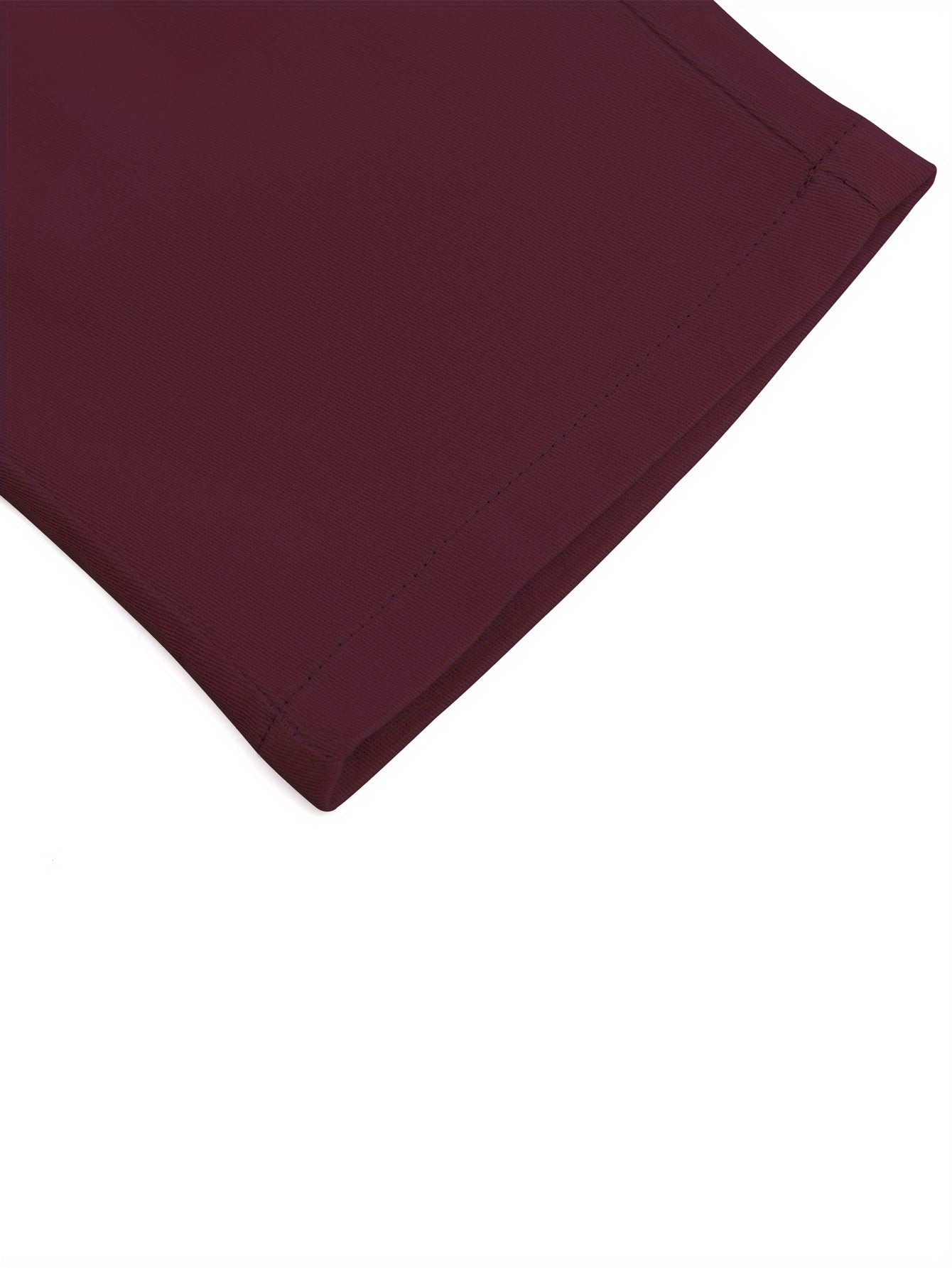 Hundred Foot Solid Color Slim Fit Pencil Pants - Men's Dress Pants for Business Casual Daily Wear - Europe and US Style Fashion, Old Money Inspired, Comfortable and Versatile