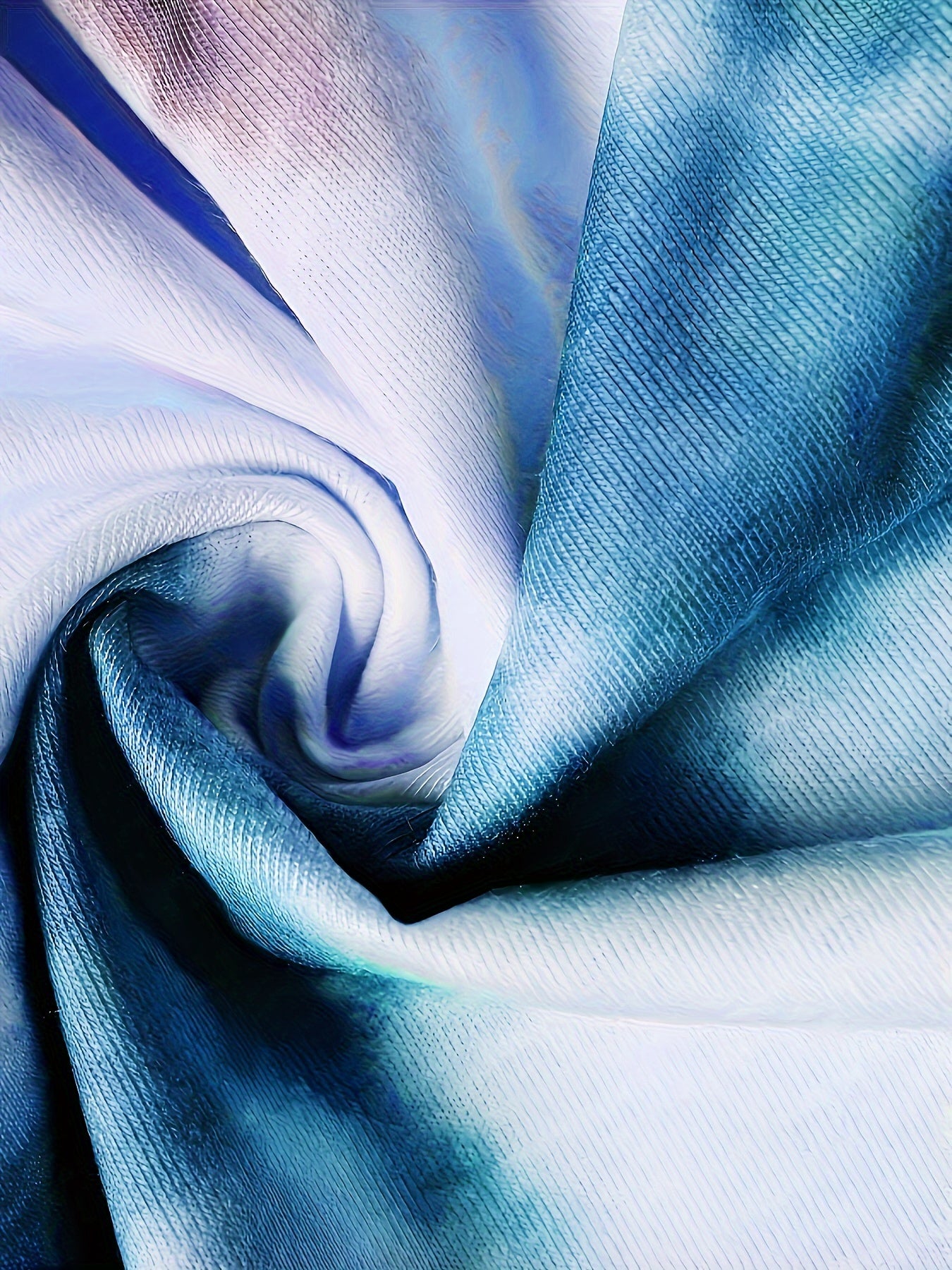 Elegant Tie Dye V-Neck Tank Top – Comfort Stretch, All-Season Chic & Durable