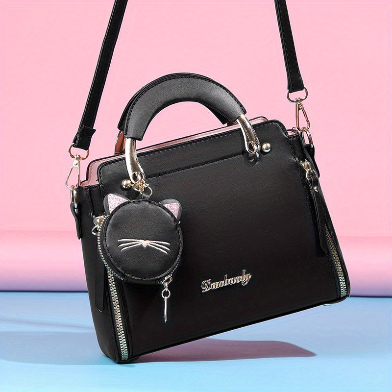 Fashion Simple High-value Light Luxury Portable Recommended Shoulder Messenger Bag, Women's Explosive 2023 New Commuter Bag For Work