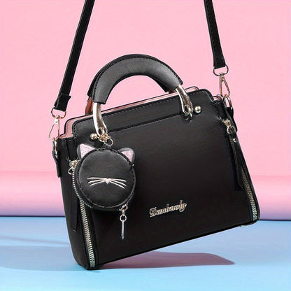 Fashion Simple High-value Light Luxury Portable Recommended Shoulder Messenger Bag, Women's Explosive 2023 New Commuter Bag For Work