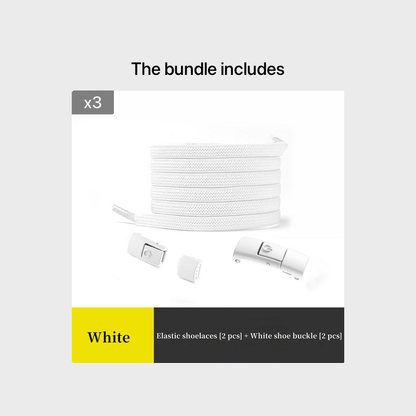 New Lightweight Button Switch Buckle Tie-Free Shoelaces For Adults