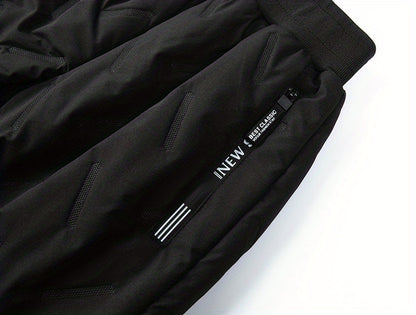 Thick Waterproof Boys Down Pants for Winter, Outdoor Kids Clothes with Side Pocket