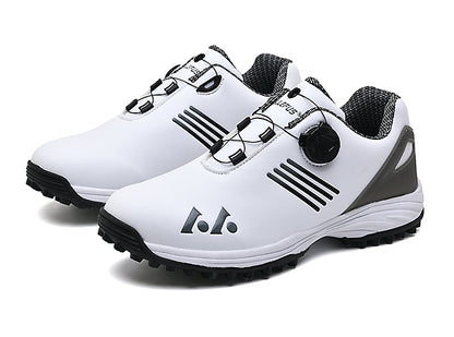 [LEFUS Golf Shoes] LEFUS Non-Slip Men's Golf Shoes - Breathable, Comfortable, Rotating Buckle Closure for All Seasons