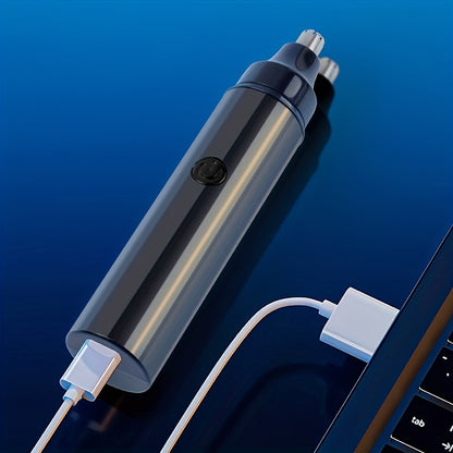 Ear And Nose Hair Trimmer Painless Eyebrow Facial Hair Removal Nose Clipper USB Electric Nasal Hair Remover Father's Day Gift