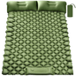 1pc Inflatable Mat, Double Sleeping Mat, Portable Moisture-proof Air Mat For Mountaineering Outdoor Camping Hiking