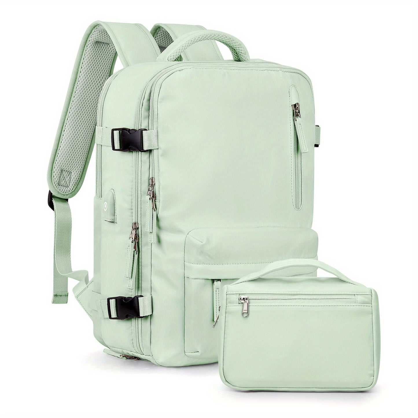 Large Capacity Multifunctional Leisure Backpack for Travel, with Dry Wet Separation Layer and Independent Shoe Compartment, and Anti-Theft Zipper Pocket, Lightweight and Portable, Suitable for Trave