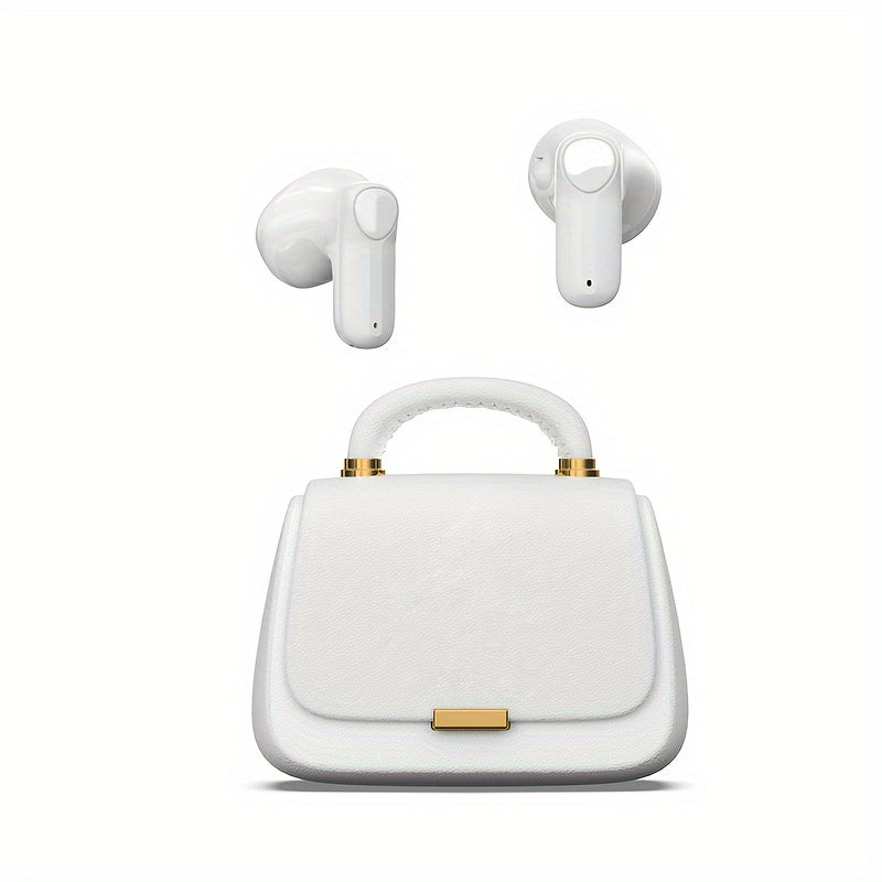 Fashion-Forward Active Noise-Cancelling Wireless Headset: Quick Charge, Touch Control, Gaming-Ready, Unique Handbag-Crafted Design for the Modern User