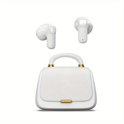 Fashion-Forward Active Noise-Cancelling Wireless Headset: Quick Charge, Touch Control, Gaming-Ready, Unique Handbag-Crafted Design for the Modern User