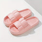 Soft & Silent EVA Slippers: Quick-Drying, Anti-Skid, Stylish Striped Design for Indoor/Outdoor Comfort