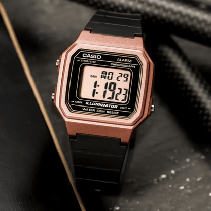 Casio Chronograph Sports Watch - Water Resistant 50M Digital Alarm Wrist Watch for Men and Women with Resin Strap and Electronic Features