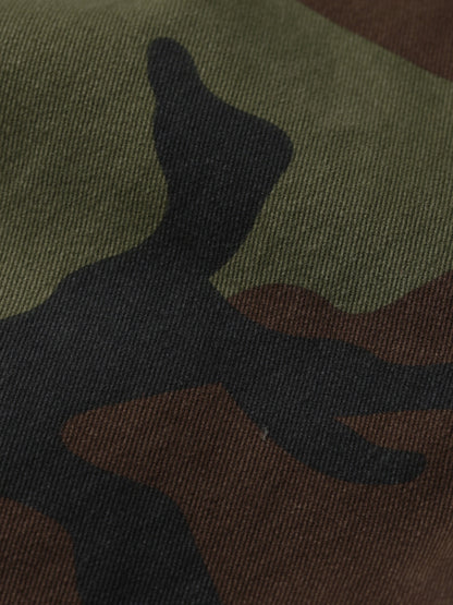 Mens Cotton Camo Cargo Pants - Durable & Stylish with Multi-Flap Pockets - Straight Leg, Loose Fit Tactical Pants for Outdoor Adventures, Work, Hiking, Fishing & Angling