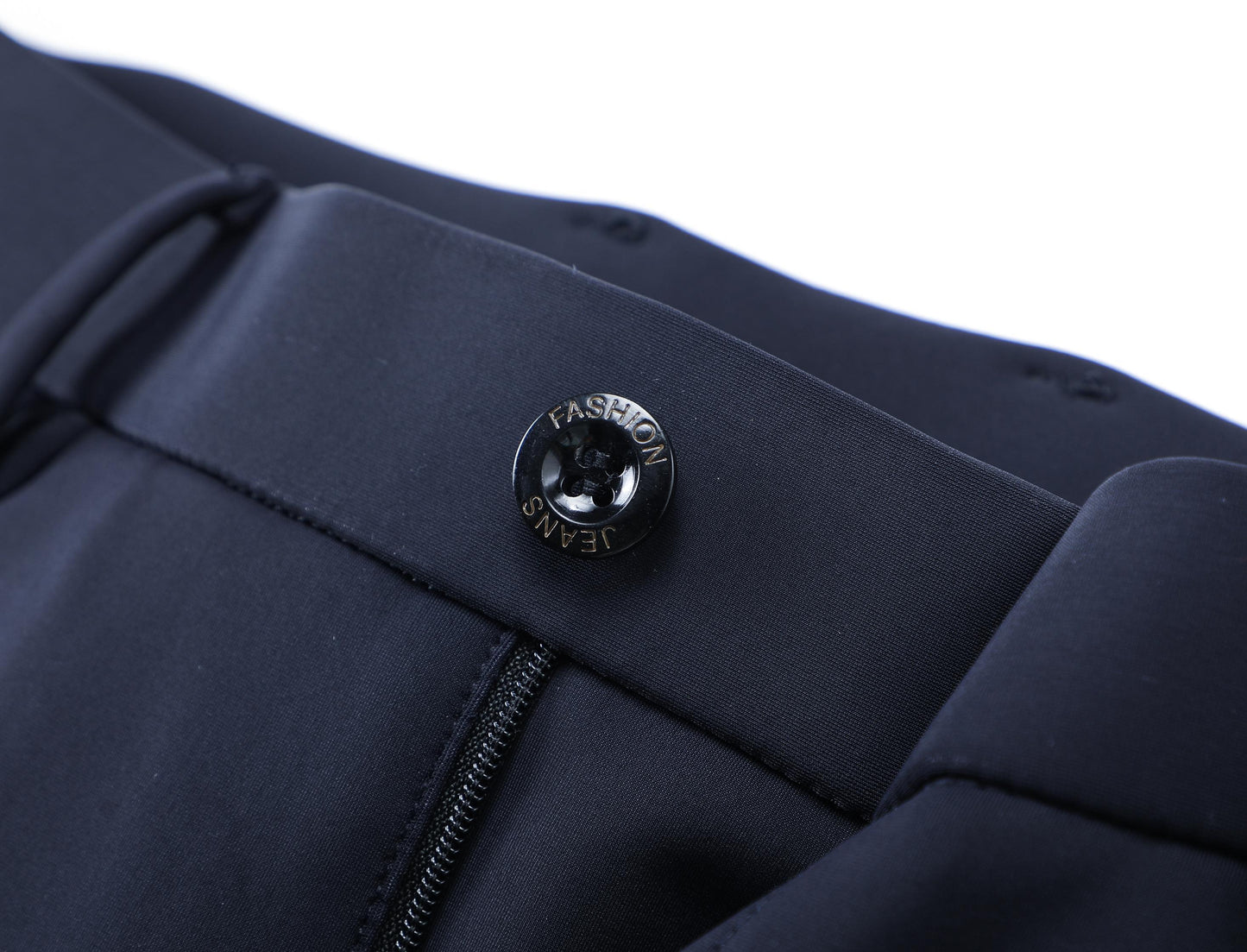 Men's Warm Thick Stretch Dress Pants for Fall/Winter Business Formal Wear