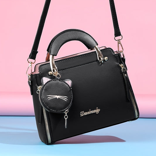 Fashion Simple High-value Light Luxury Portable Recommended Shoulder Messenger Bag, Women's Explosive 2023 New Commuter Bag For Work