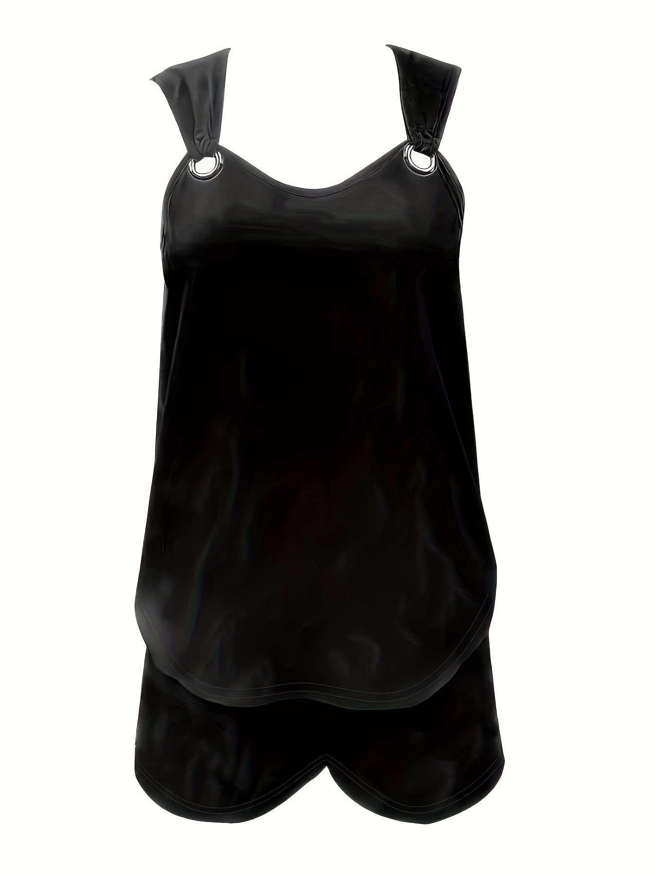 2023 V-neck sleeveless vest and shorts summer clothing, Women's clothing