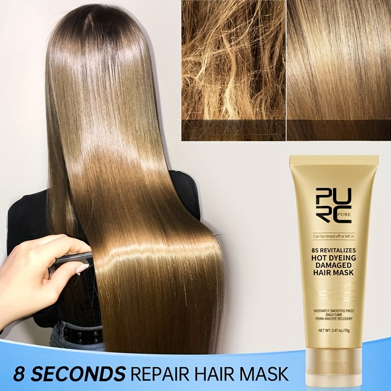 8 Seconds Hair Mask Professional Keratin Cream Smoothing Straightenig Soft Damaged Frizz Hair Care Product