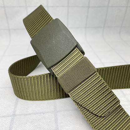 Men's casual imitation nylon outdoor anti-static fashion belt