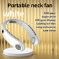 5-Speed Portable Neck Fan with Digital Display - Wearable, Rechargeable, and USB Charging - Perfect for Outdoor Activities, Travel, and Gift Giving