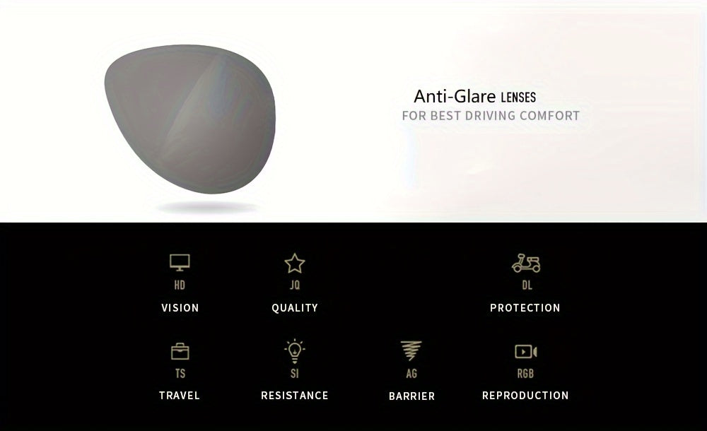 Unisex Square Frame Sports Fashion For Cycling, Fishing, Driving