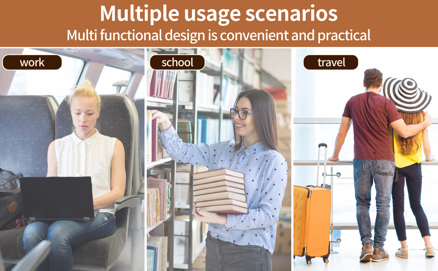 Simple Large-capcity Travel Bag Sets, Lightweight Luggage Zipper Handbag, Portable Overnight Bag With Detachable Strap Unisex Bag For Daily Use