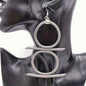 Exaggerated Long Dangle Earrings Bohemian Style Personality Design Rubber Jewelry Unique Party Ear Accessories