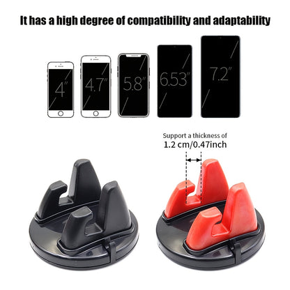 360 Degree Rotatable Mobile Phone Bracket Non-slip Mobile Installation Dashboard GPS Navigation Universal Mobile Phone Bracket Rotatable Car Mobile Phone Bracket