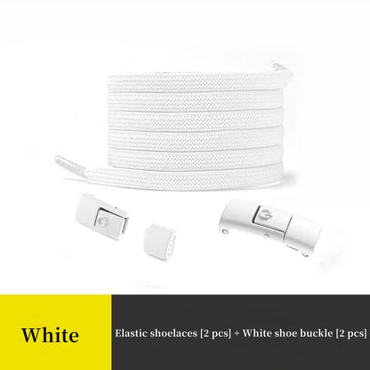 New Lightweight Button Switch Buckle Tie-Free Shoelaces For Adults