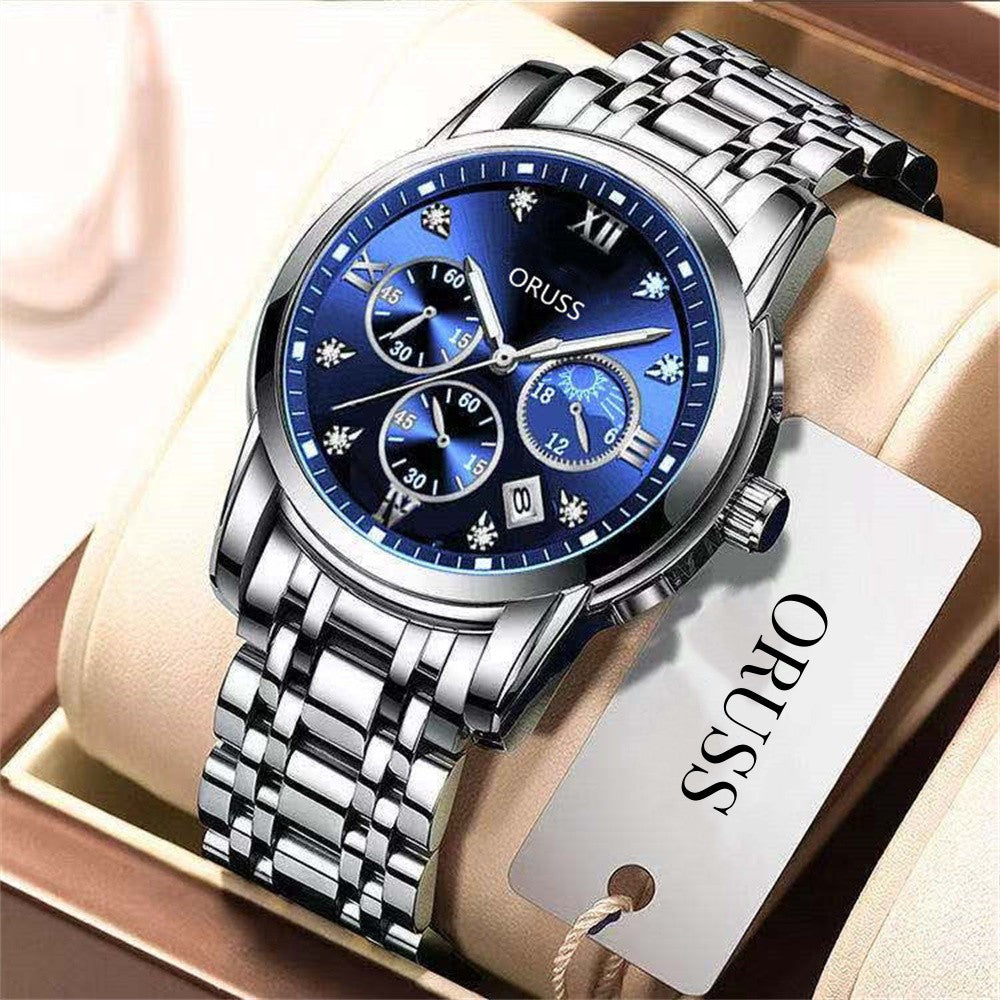 [Low-priced Products, Relax Appearance Requirements Appropriately] Personalized Men's Watches High-end Fashion Versatile Waterproof Luminous Low-priced Clearance Student Men's Watches