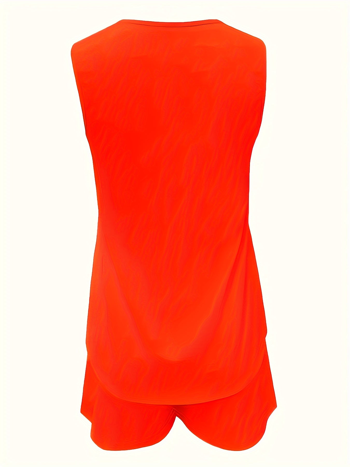 2023 V-neck sleeveless vest and shorts summer clothing, Women's clothing